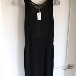 Black and Sheer Dress